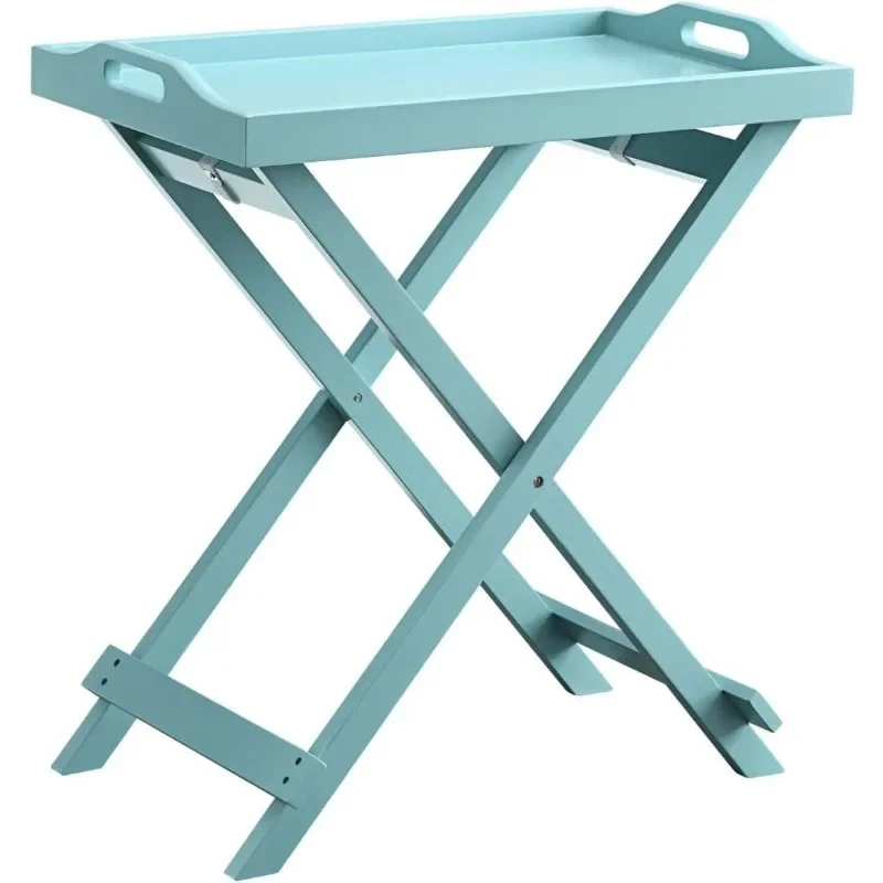 

Tray Table, Folding End Table, Sea Foam