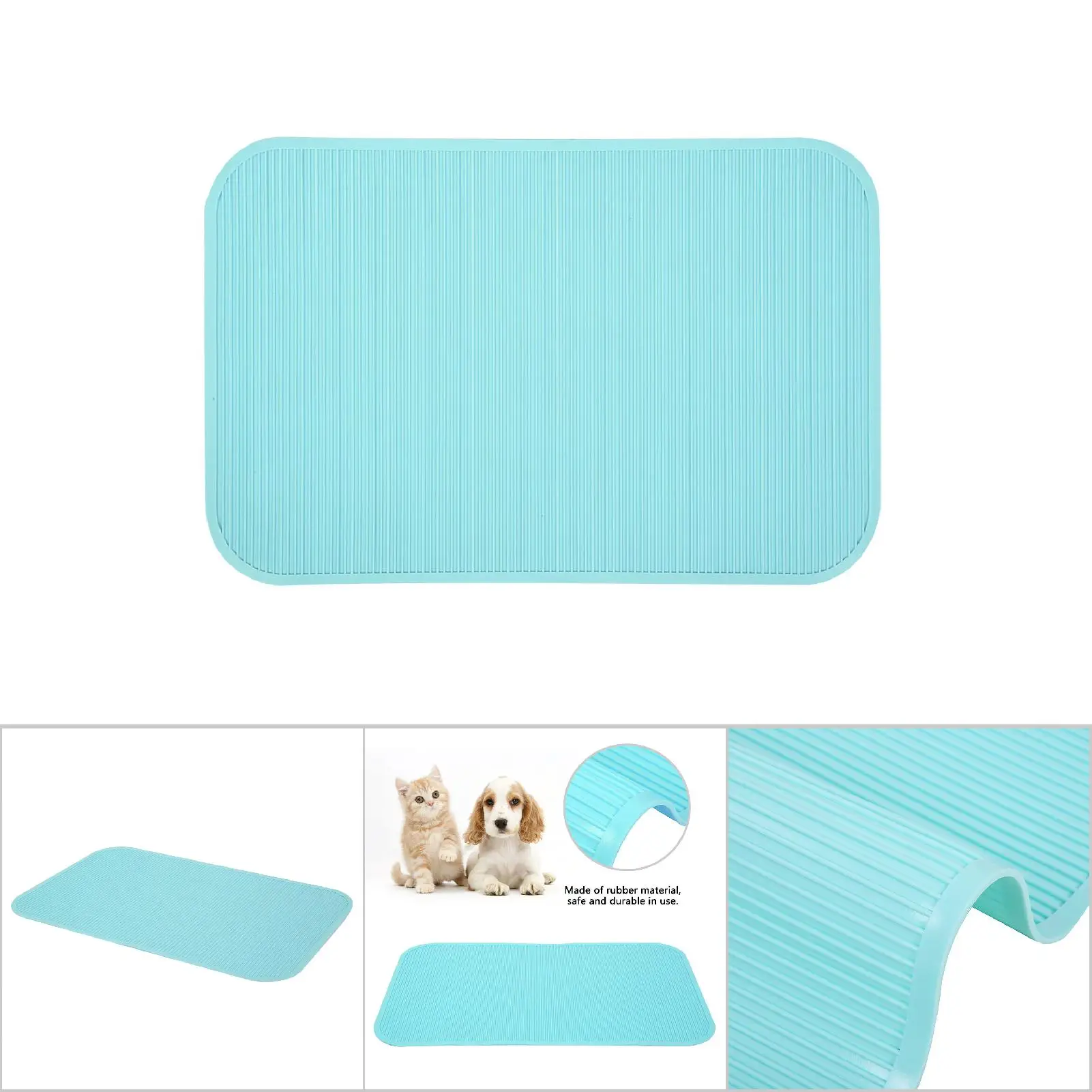 Rubber Pets Mat For Pet Grooming Bathing Training Table Cat Dog Supplies Outdoor Entrance Door Summer Mats