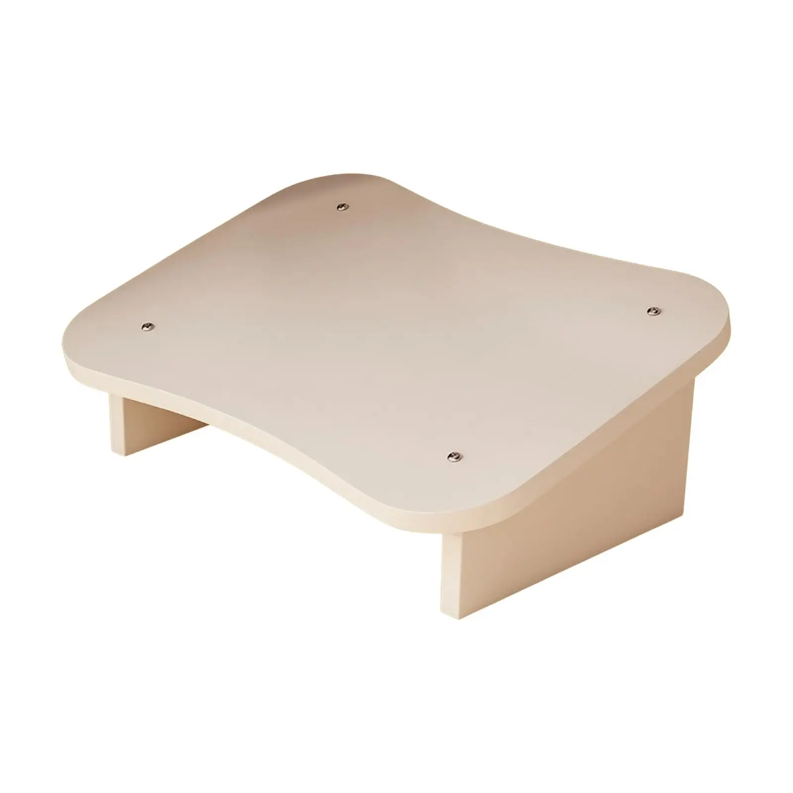 Office Footrest Stool Low-Profile Freestanding Footrest Stool Supportive Slanted Desk Foot Rest for Students, Workstation, Sofa