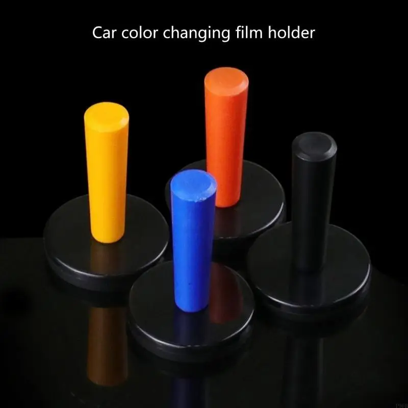 

P9FB 4Pcs Car Wrap Gripper Magnets Holder Wrap Film Fixer Tool Sign Making Graphics Vinyls Magnet Holder Sticker