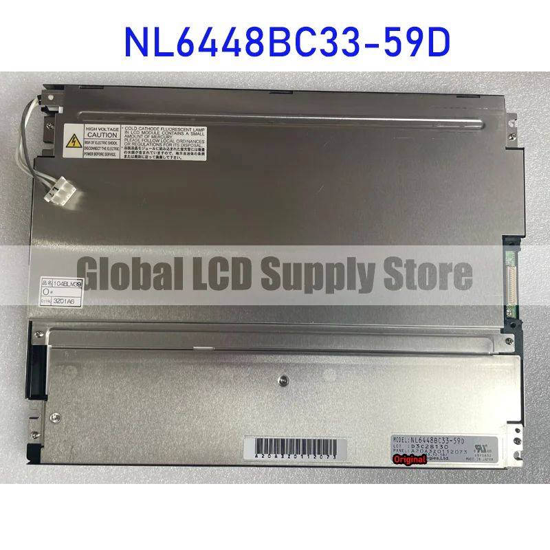 NL6448BC33-59D 10.4 Inch LCD Display Screen Panel Original for NEC Brand New and Fast Shipping 100% Tested