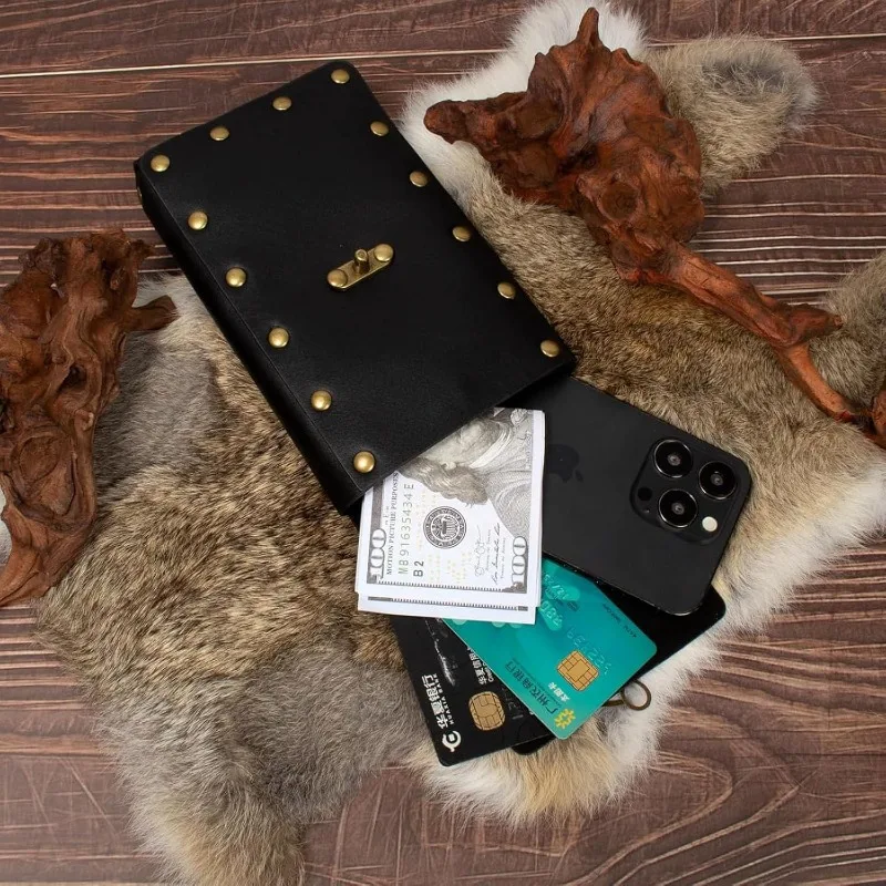 Renaissance Gürteltasche Geldbörse Wikinger Armschiene Haken Halloween Set Mittelalter Festival Kostüm Zubehör Lässige Gürteltasche Hüfttasche