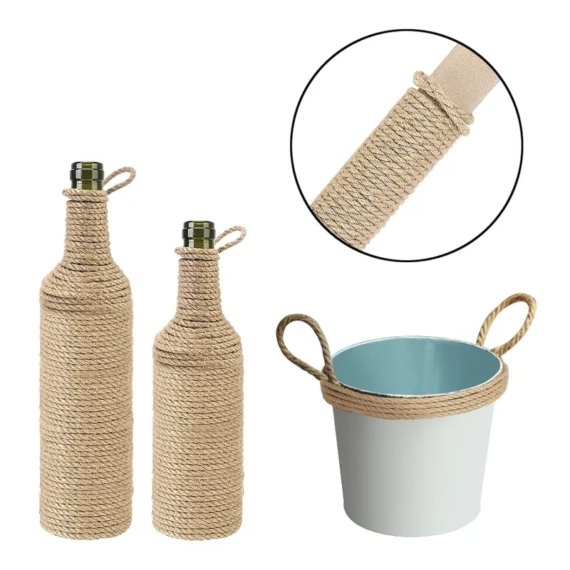 Katze Scratcher Seil DIY Natürliche Sisal Seil Spielzeug Katzen Pfote Klaue Möbel Schutz Katze Baum Turm Klettern Rahmen Bindung Seil – Detail 9
