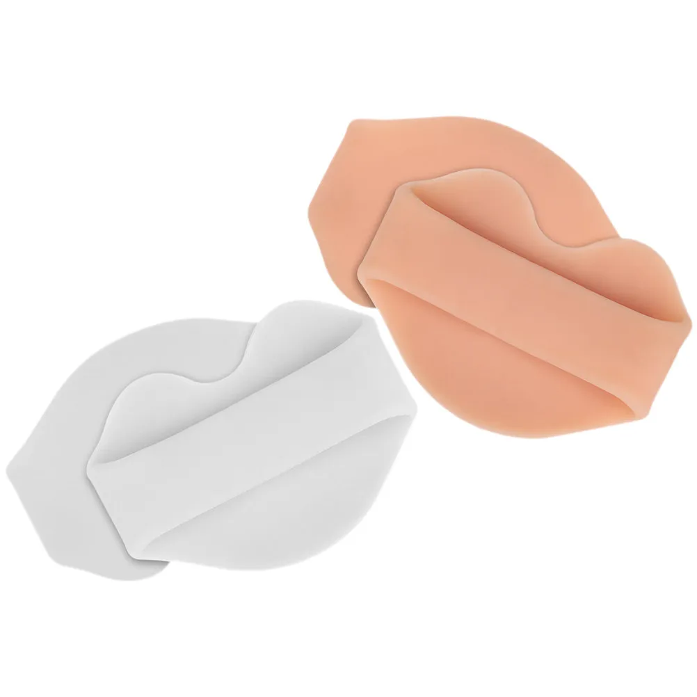2Pairs Forefoot Support Cushions Metatarsal Pads for Pain Relief Comfortable Hole Design Portable Replaceable Anti-Slip Daily