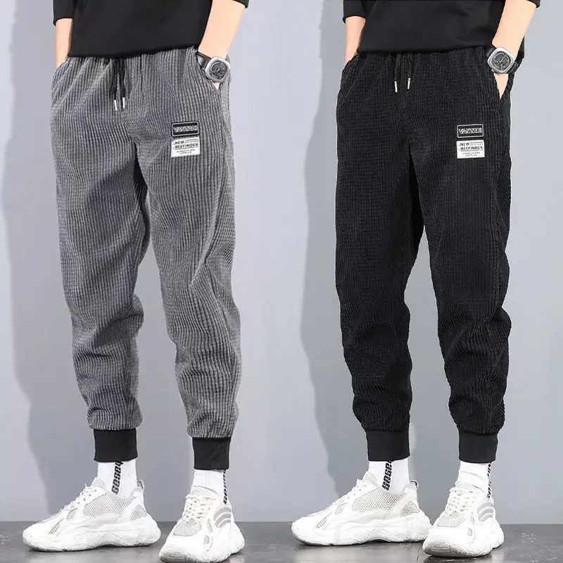 الرجال سروال قصير Fce اصطف Thiened فضفاض هارلان عارضة الرياضة الخريف الشتاء الدافئة العصرية كل مباراة أنبوب طويل الأحذية