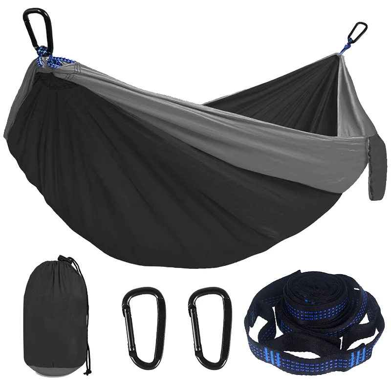 Vilead Camping Hammock Stable Ultralight Portable Parachute Hanging Bed Hunting Sleeping Garden Swing Hammock