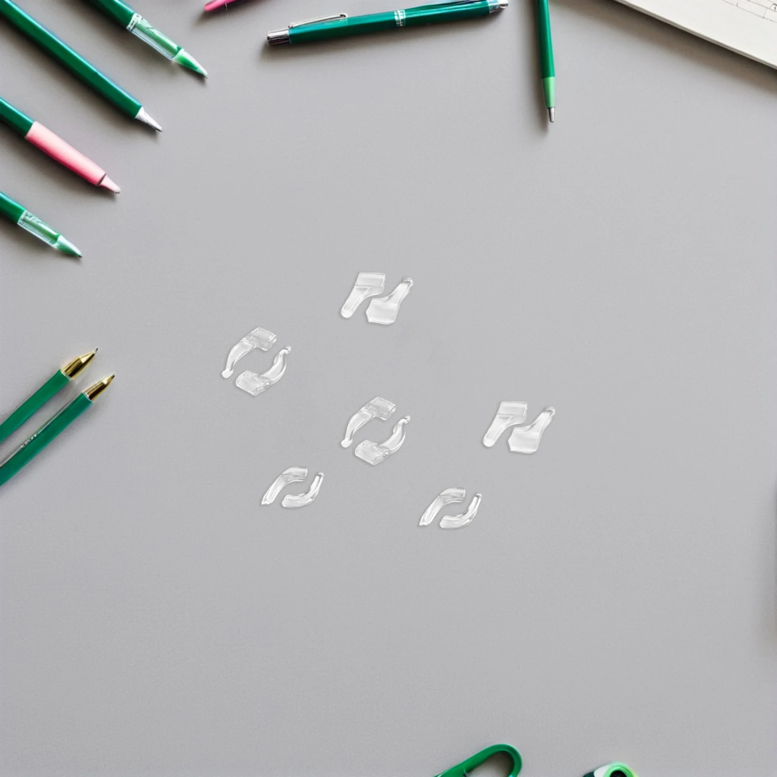 

20Pairs Silicone Eyeglass Temple Tips Retainers Ear Grips Non-Slip Ear Hooks for Glasses Sunglasses Sports Work Outdoors