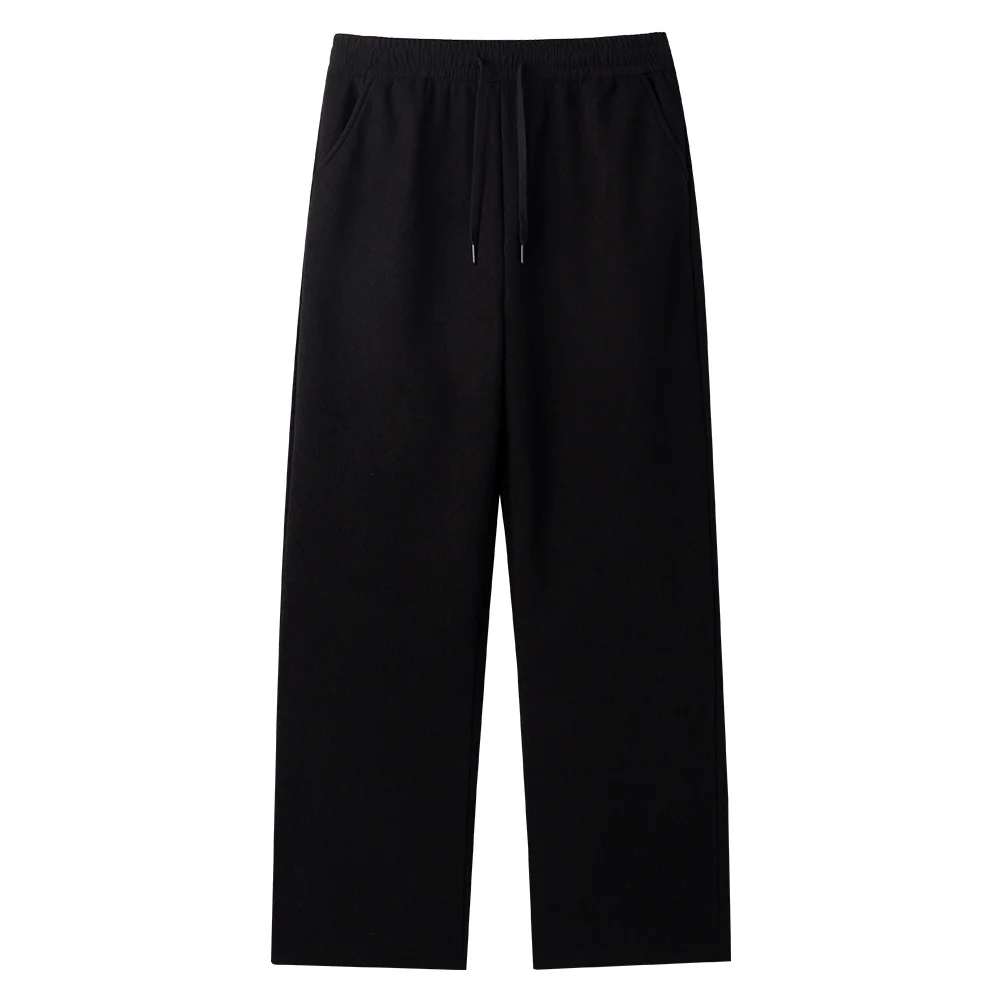 Sinoco Women Spring Daily Wear Thin Wide Elastic Waist Pants 8Colors 3Sizes
