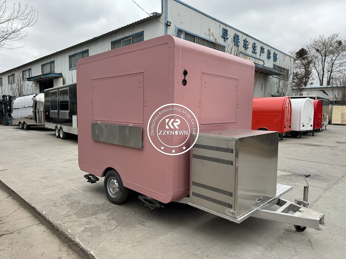 

2024 American Popular Street Outdoor Fast Food Carts Crepe Food truck with Snack mobile kitchen cooking equipment price