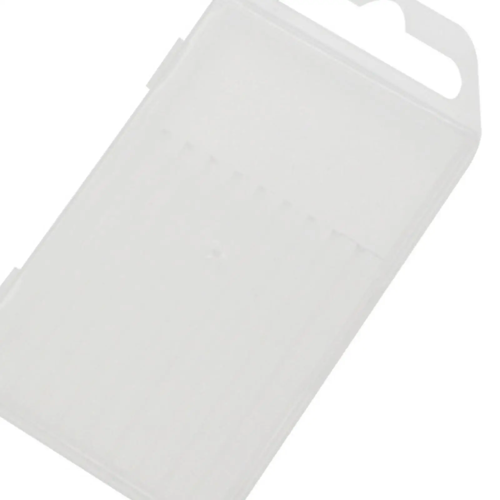 40x Caja de almacenamiento de brocas Premium reutilizable práctico Rectangular portátil