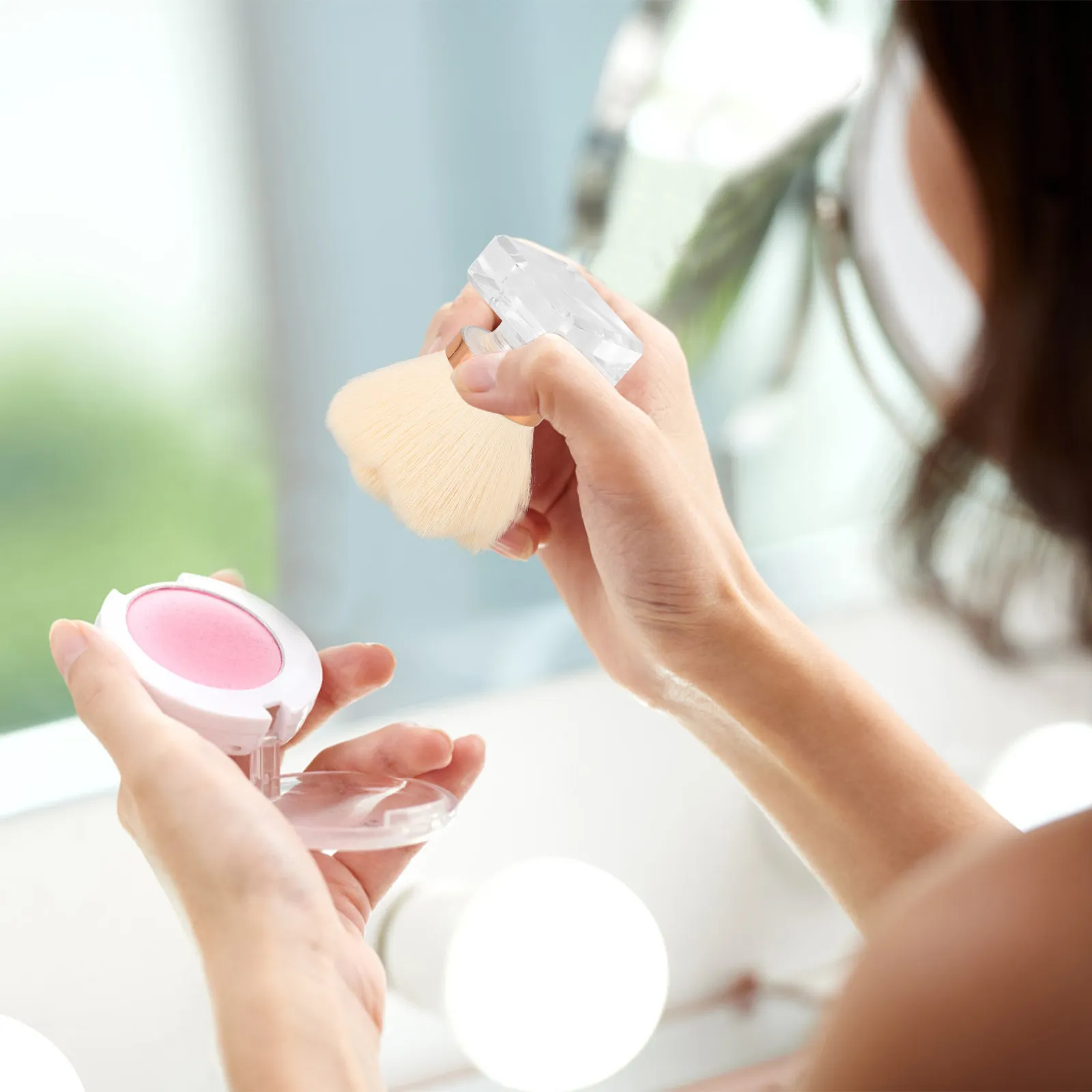 

Набор из 1-го комплекта кистей для ногтей: маленькая прочная кисть для маникюра, удаления пыли и многофункционального нанесения косметической пудры