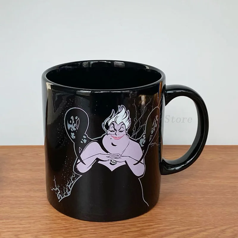 Disney Anime The Little Mermaid Villain Ursula Action Figure Toys tazza di ceramica divertente creativo Ursula Cup regali per bambini ragazze