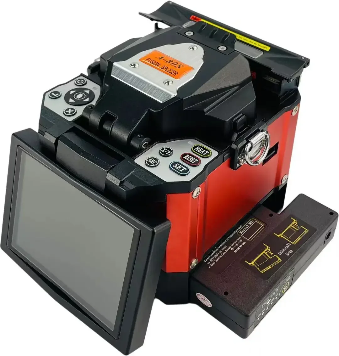 Fusion Splicer Optical Fiber Fusion Splicing Machine with 4 motors for single fiber