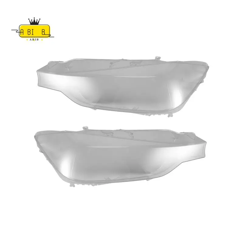

ABIB -1Pair Front Left&Right Car Headlight Head Light Lamp Lens Light Cover For Bmw F30 F31 3 Series 2013-2016