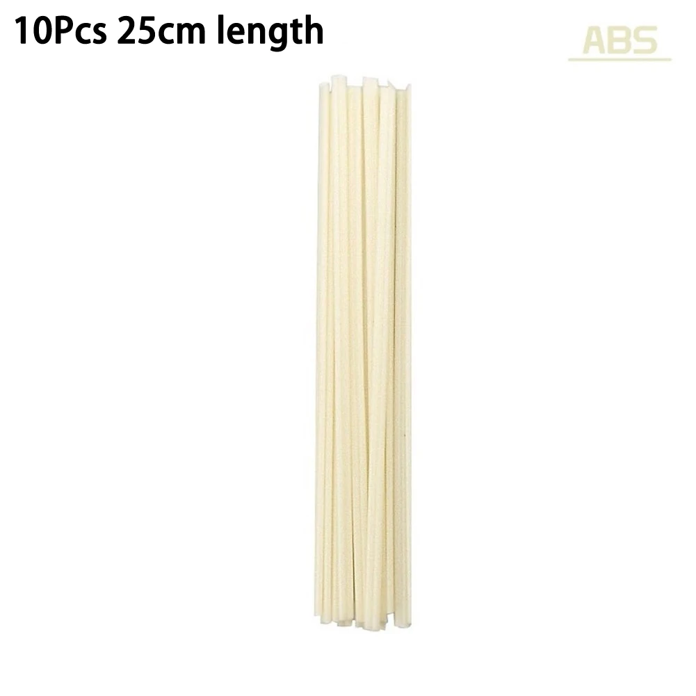 10Pcs 9.84 Inch Plastic Welding Rods ABS PP PVC PE Welding Rods Sticks Bumper Repair Soldering Tools For Chemical Bucket