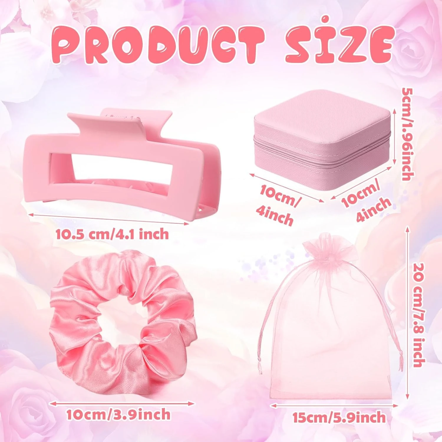 72 Pcs Kpop Sleepover Party Favors Hair Brushes Scrunchies Claw Clips Headbands Amazon.com: Suncalla 48 Pcs Sleepover Party Supplies Kit  main image 2