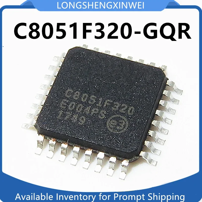 1PCS C8051F320-GQR C8051F320 LQFP-32 8-bit Microcontroller Chip New