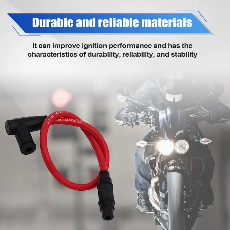 Ignition Coil Wire Racing Ignition Coil Spark Plug Motorcycle Accessories ATV Booster Coil Cable Engine Ignition Coil For ATV