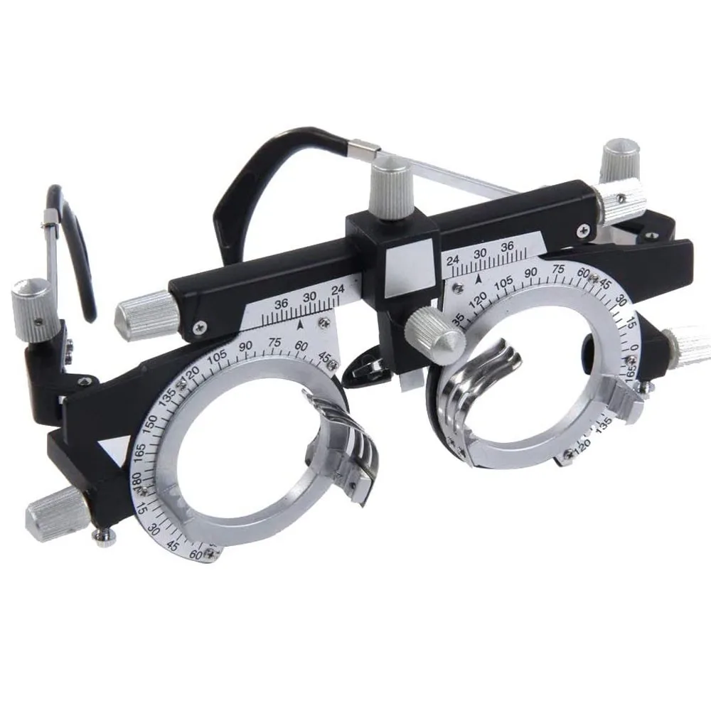 Trial Frame Optical Lens Frame Fully Adjustable Universal Type AF4880 Metal Optical Trial Frame with Lens Flippers Lens Frame image 3