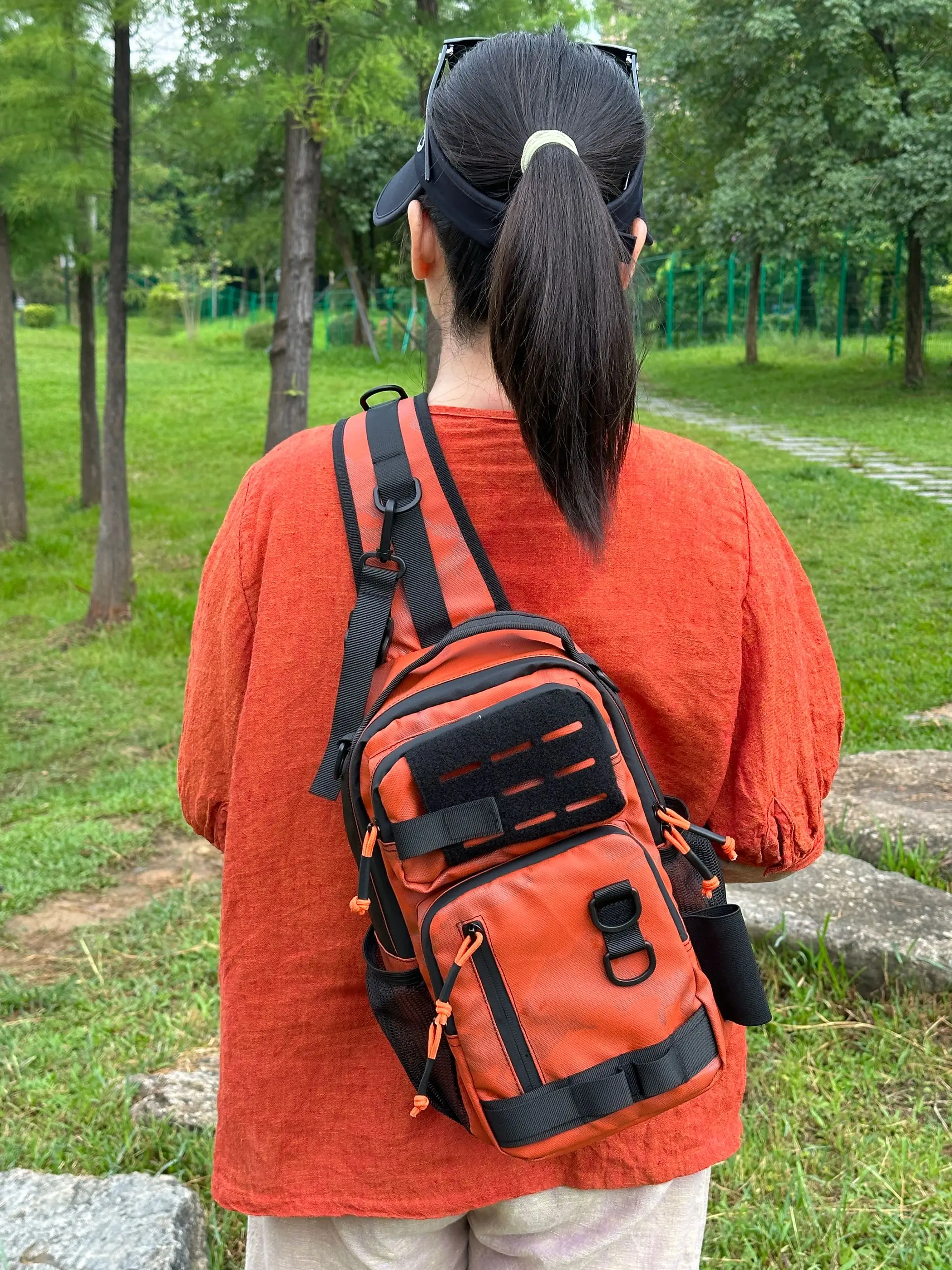 AliExpress TAK YIYING Outdoor Tactical Chest Bag, Multifunctional Large Capacity Sports Backpack, Shoulder Bag for Hiking Cycling, Sports & Outdoor