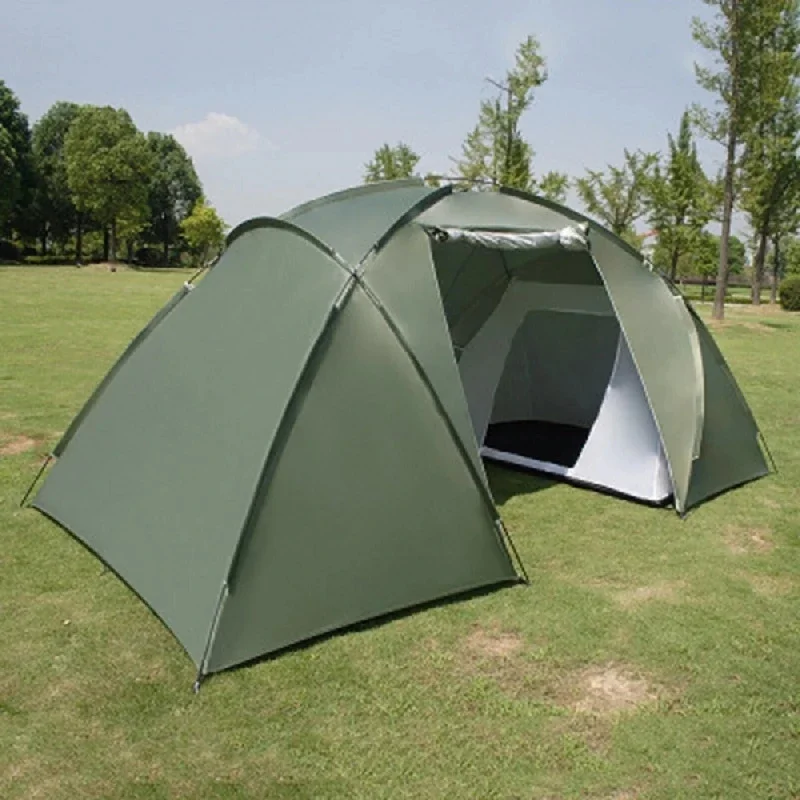 

High Quality Outdoor Waterproof Family Big Camping Tent Bedroom Custom Double Layer Luxury Large Tent