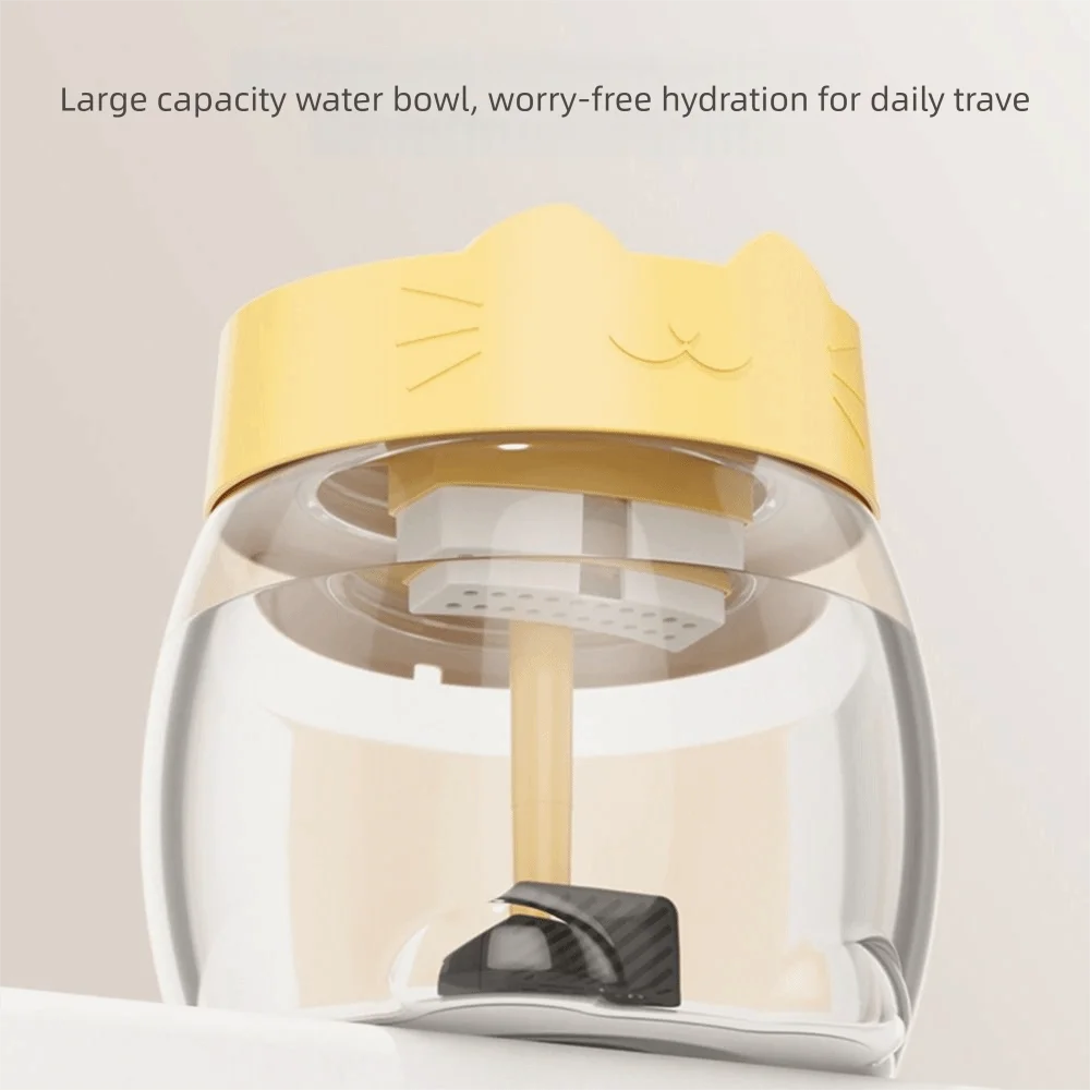 Large Capacity Automatic Cat Water Dispenser USB Electric Filter System Automatic Cat Drink Bowl Recirculating Water