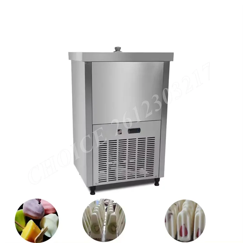 

Automatic Stainless Steel Popsicle Machine Small High Output Popsicle Making Maker Commercial Single Ice Lolly Ice Cream Machine