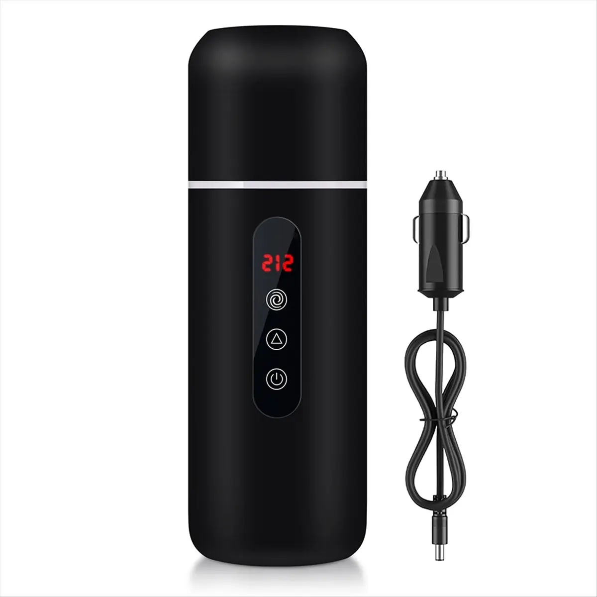 [Vend for]Portable Car Kettle Portable Electric Travel Kettle Car Coffee Heater Suitable for Heating Tea Coffee and Milk 500 ML