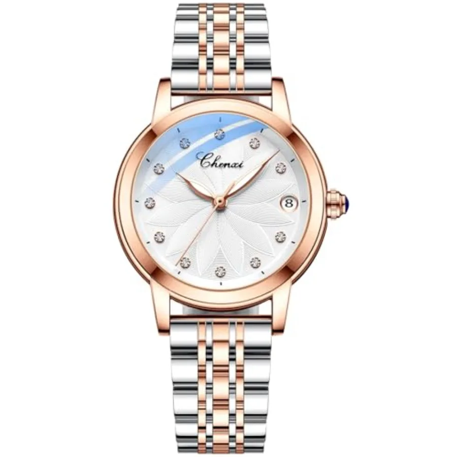 Women's Sapphire Watches Automatic Steampunk Self Winding Mechanical Gold Bracelet Ladies Skeleton Wrist Watch Leather Strap fo