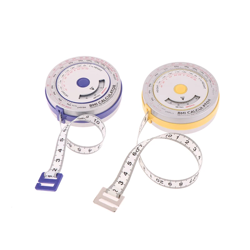 BMI Calculator Automatic Telescopic Tape Measure Body Measuring Tape Centimeter Sewing Ruler Tools Weight Loss Tape Measurement