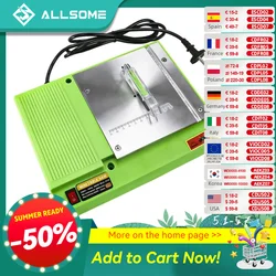 ALLSOME 220V Mini sega da tavolo sega da banco per la lavorazione del legno fatta a mano s utensile da taglio 480W BG-3115