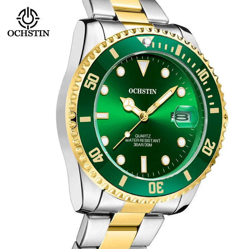 New ochstin brand watch cross-border foreign trade explosion luminous waterproof watch men's quartz watch