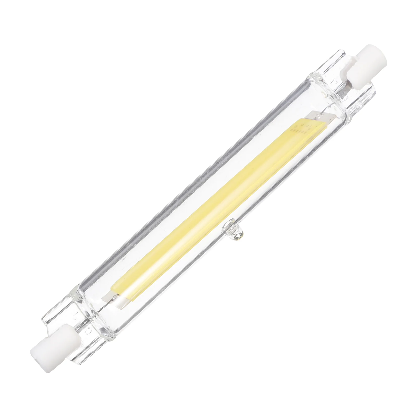 Horizontal Double-ended Lamp Replace Halogen Light Bulbs Floodlight Simple Replacing Replacement Ceramics Glass Cover