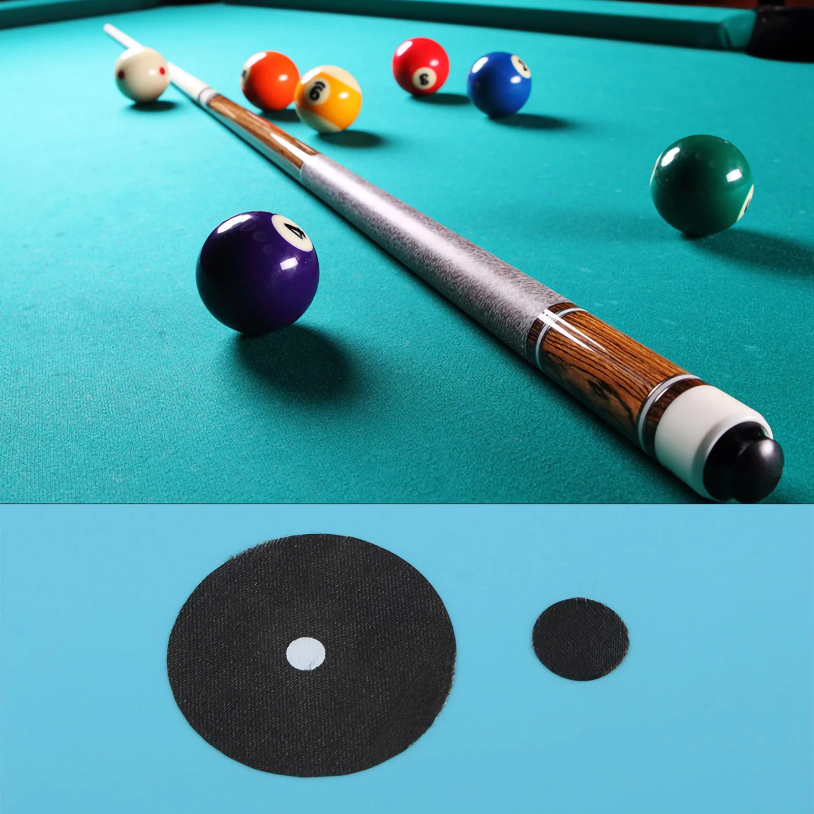 Billiards Table Ball Point Sticker White Ball Locator Accessories Table Ball Point Sticker