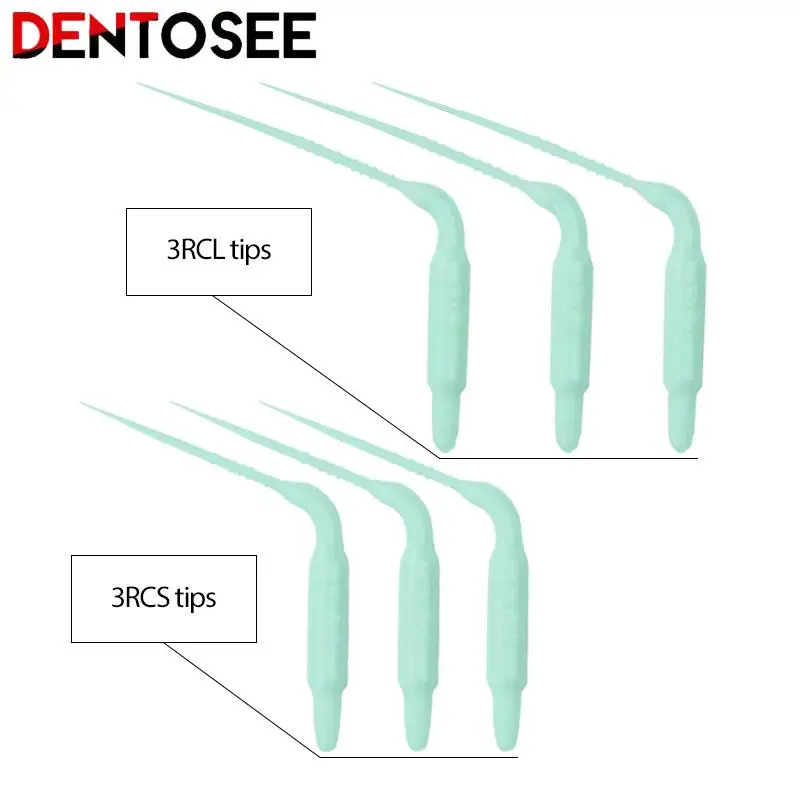 6PCS Dental Plastic Sonic Powered Endo Irrigation Tips Fit For Dentistry Air Scaler Handpiece Irrigator Tip Lab Material