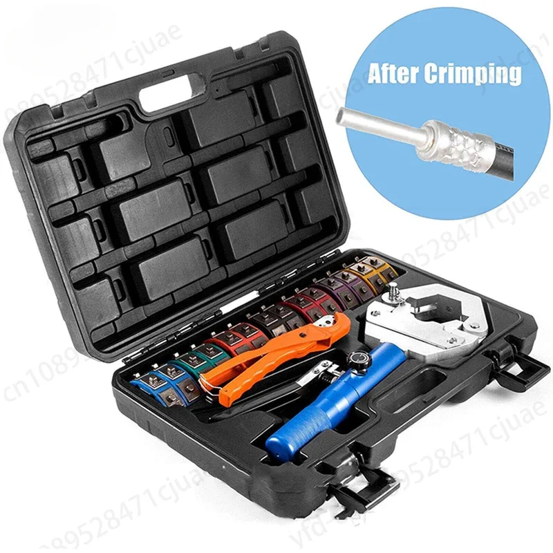 

Car Air-Conditioning Pipe Pressing Machine Manual Hydraulic Hose Repairing Air-Conditioning Pipe Crimping Tool