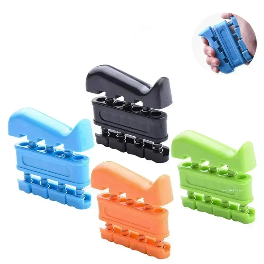 Finger Trainer Training and Exercise Two-way Spring Adjustable Grips Piano Guitar Finger Exercise Equipment Hand Strengthener