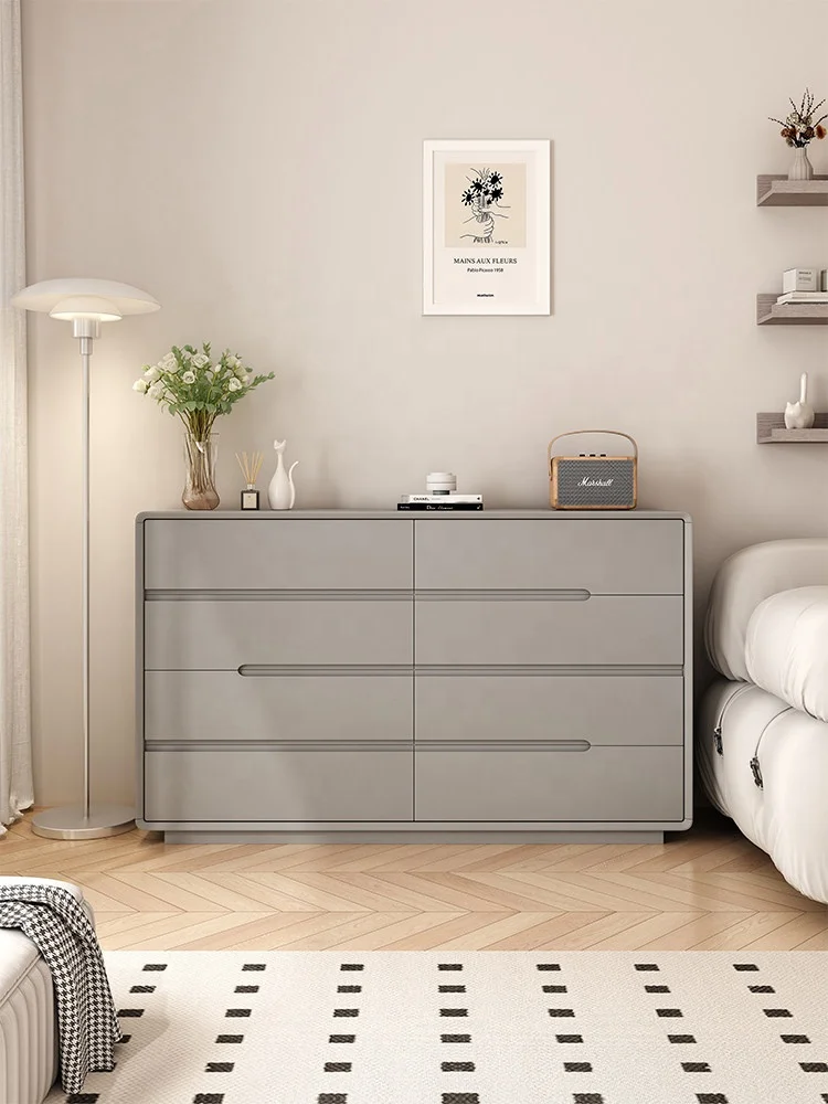 

Modern Wood Five-Drawer Chest of Drawers Cabinet for Bedroom Storage