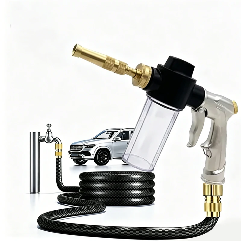 Bestseller Hochdruckreiniger Autowaschmaschine Wasserpistole Gartenbewässerungsschlauch Düse Wasserpistole Schaumreiniger Gartenwasserpistole