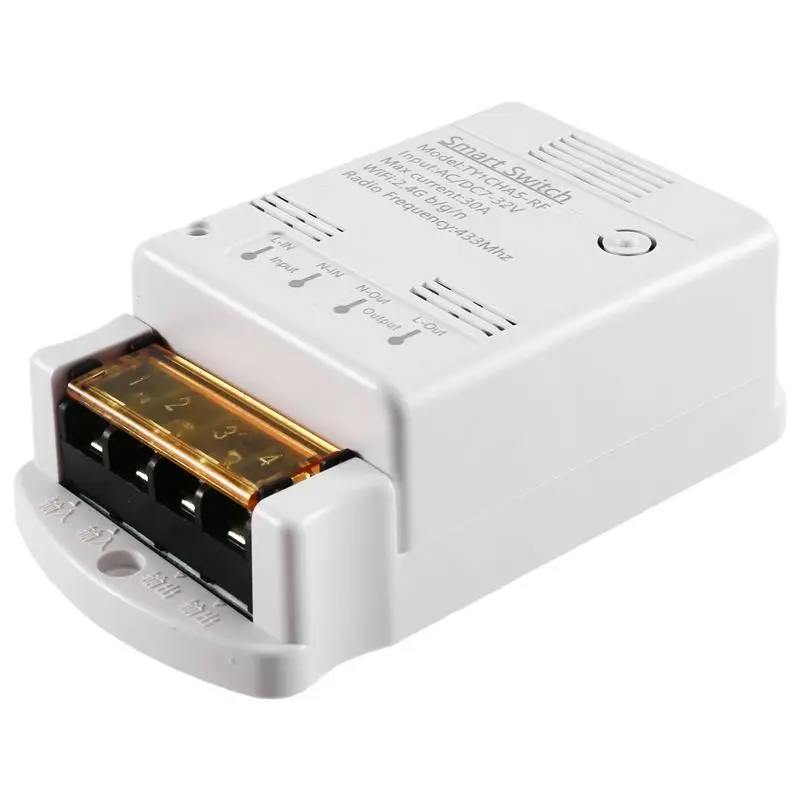 B27B Intelligent Automation Module 30A Wifi Tuya Smart Switch APP Remote Control 12V 24V 20A Relay HIGH POWER 4000W