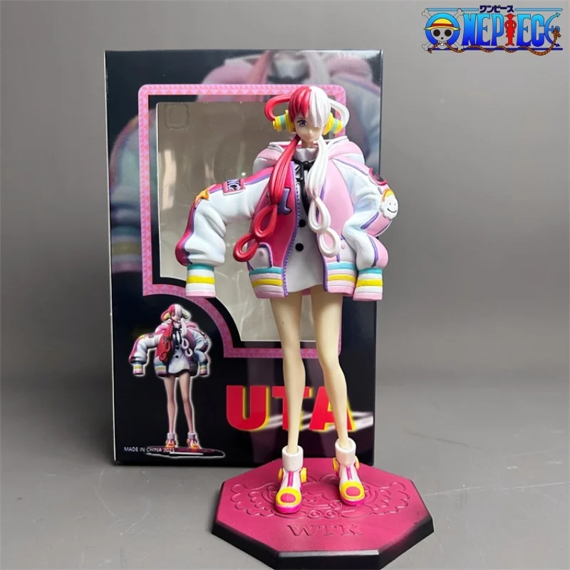 

24cm Anime One Piece Film Red Uta Theater Edition Action Figure Statue Pvc Collection Model Figurine Car Decor Gift Toy