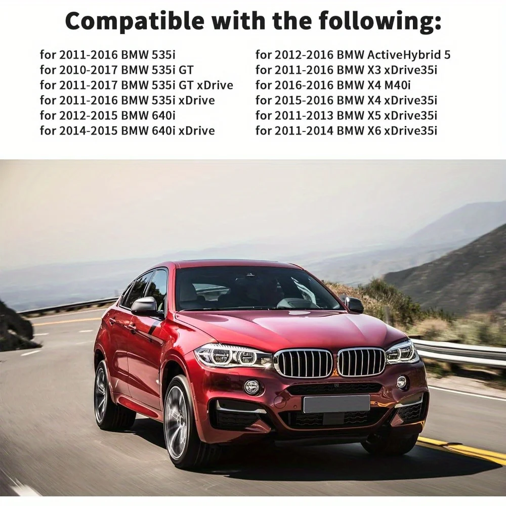 خرطوم تنفيس علبة المرافق من غطاء الصمام لسيارات BMW 3 5 6 Series 135i 335i 535i 640i X1 X3 X4 X5 X6 N55 2008-2025، استبدال 11127584128