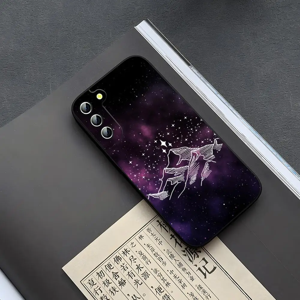 Acotar A Court of Mist and Fury Phone Case for Samsung Galaxy S24 S22 S23 S25 S21 Ultra Fe Plus M54 A16 A34 A54 A24 A52 A53