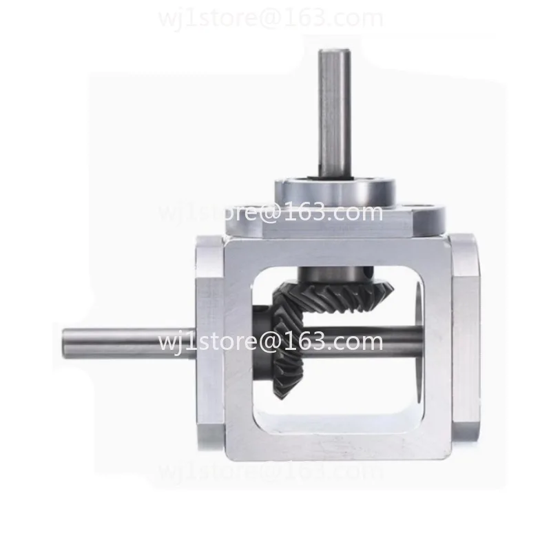 

Small 1:1T type cross commutator shaft diameter 8 right angle transmission gearbox bevel gear box