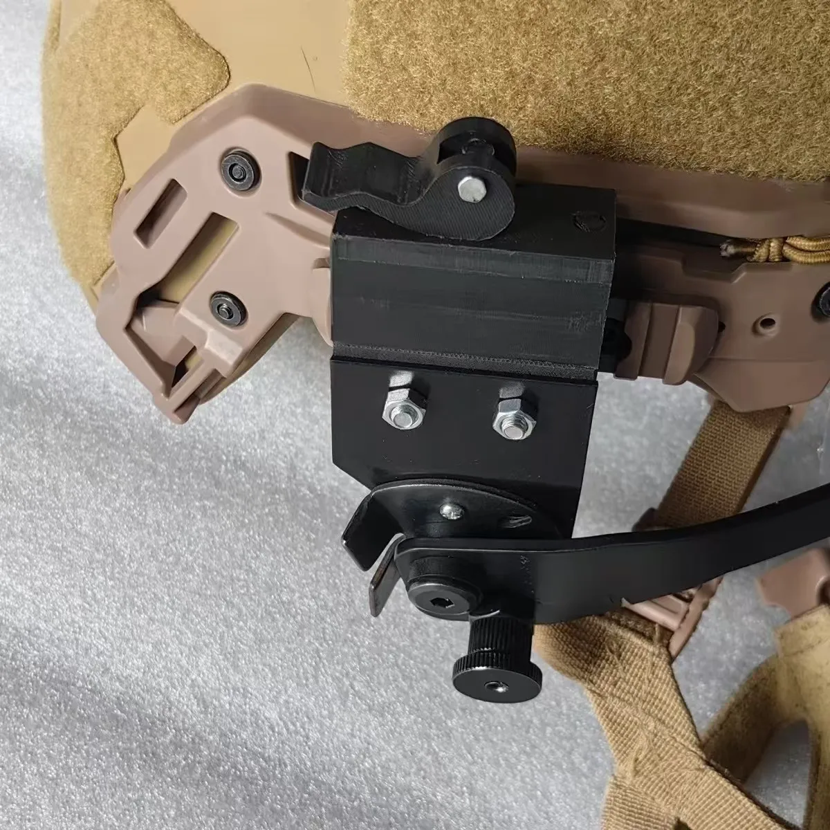 NIJ IIIA Bulletproof Visor Ballistic Mask Detachable Tactical Visor For Bulletproof Wendy Helmet