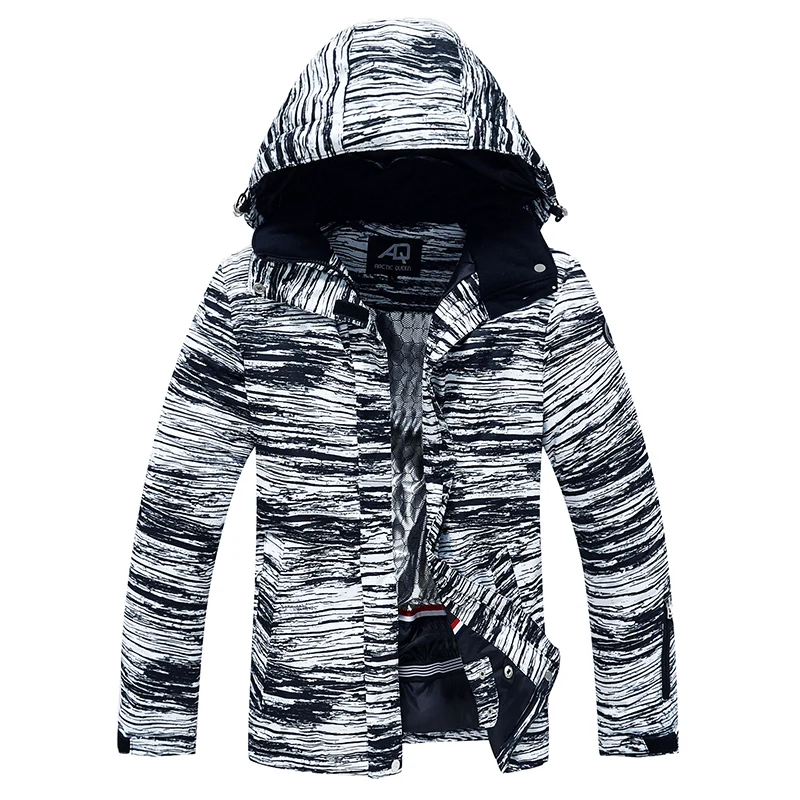 Men's Ski Bib Suit Jacket Waterproof Snowboard Waterproof Keep warm Colorful Printed Ski Jacket and Pants Set Winter Snowsuits