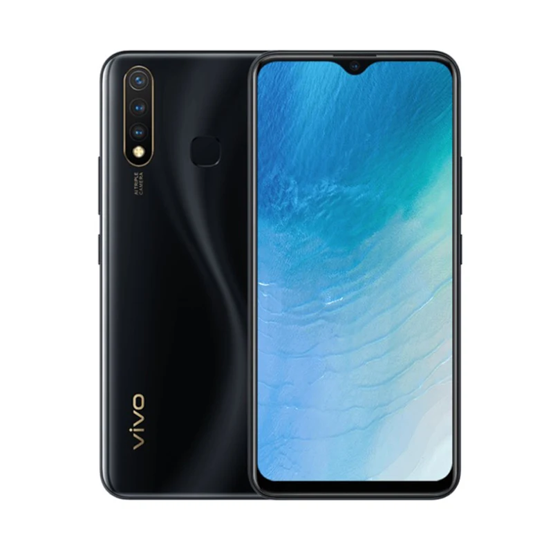 VIVO Y19 Smartphone 4G Global firmware LTE 6GB 128GB MTK6765 Octa Core 13.0MP Fingerprint 5000mAh Android 9.0 Used Phone