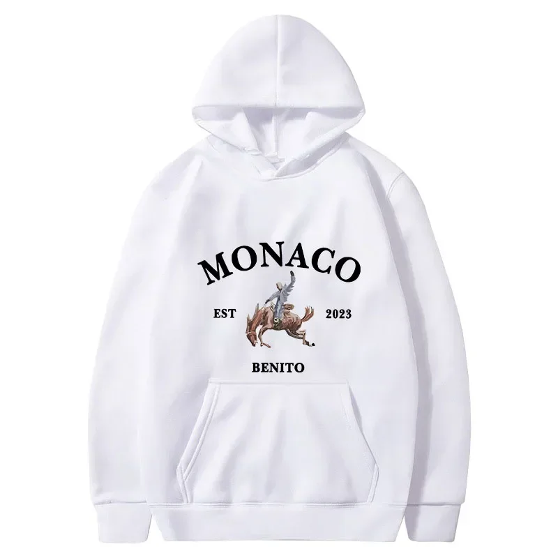 Bad Bunny New Men Hoody Album Nadie Sabe Lo Que Va Pasar Manana felpe Grunge Street felpa con cappuccio abbigliamento pullover oversize anni '90