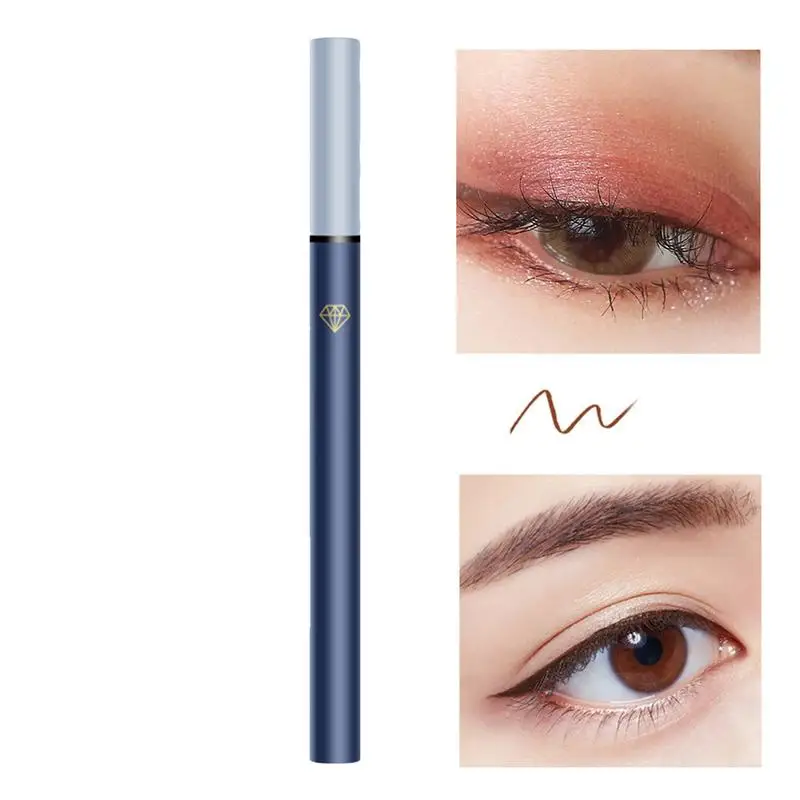 Delineador de ojos líquido, 1 piezas, resistente al agua, larga duración, secado rápido, maquillaje suave, belleza, mate, sello, lápiz de ojos, 1ml