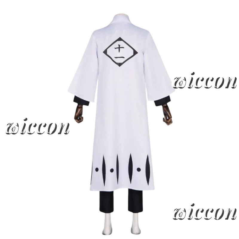 Anime Bleach11th Division Captain Zaraki Kenpachi Cosplay Costume Kimono Uniform Suit Men's Costumes